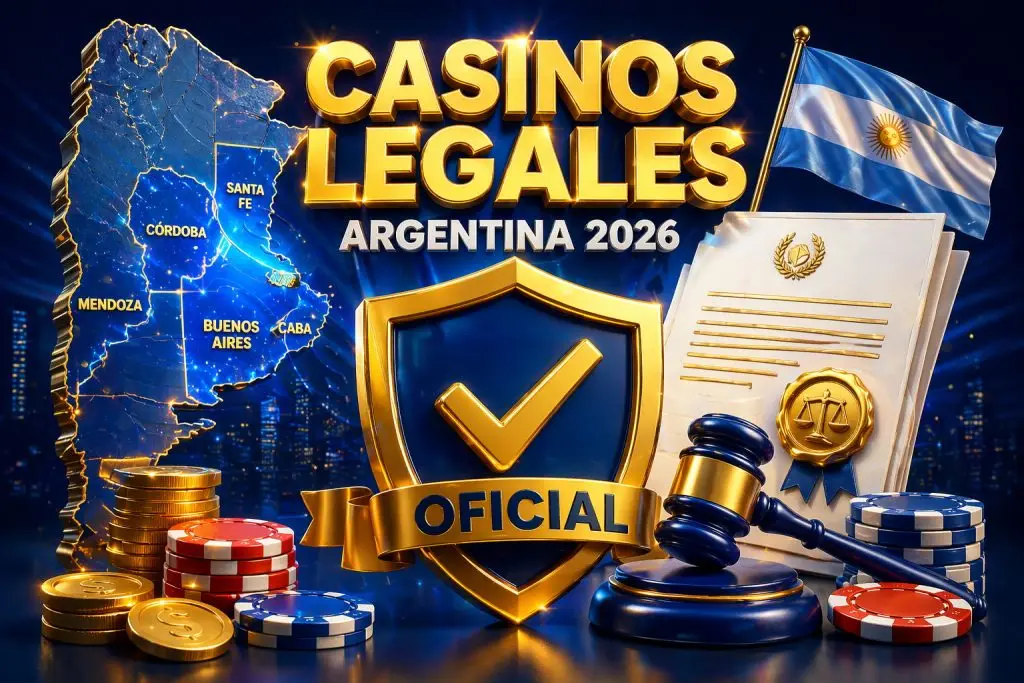 Casinos online legales en Argentina por provincia 2026